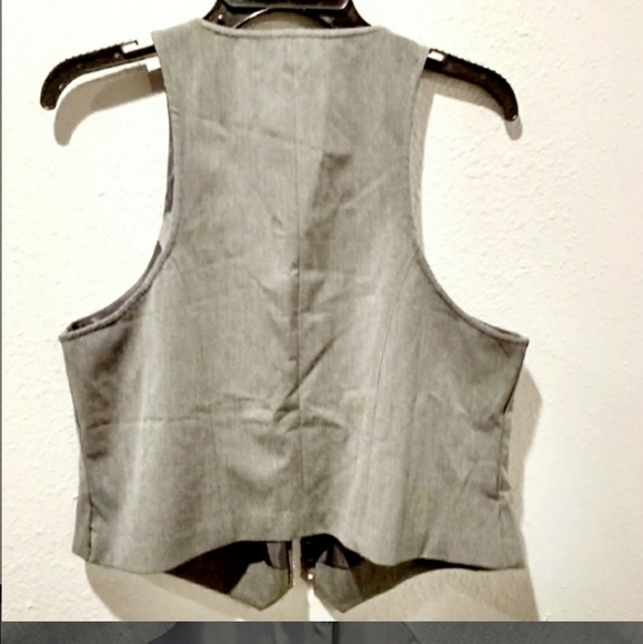 Venezia size 14 Gray Vest from Lane Bryant New - Picture 7 of 8